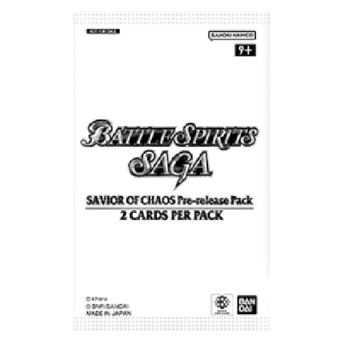 Battle Spirits Saga BSS04P Savior of Chaos Pre-release Pack Booster