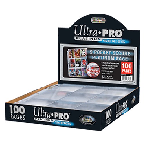 Battle Spirits Saga 100 Ultra Pro PLATINUM Nine Pocket Secure Pages