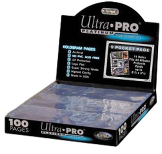 Battle Spirits Saga 100 Ultra Pro PLATINUM Nine Pocket Pages