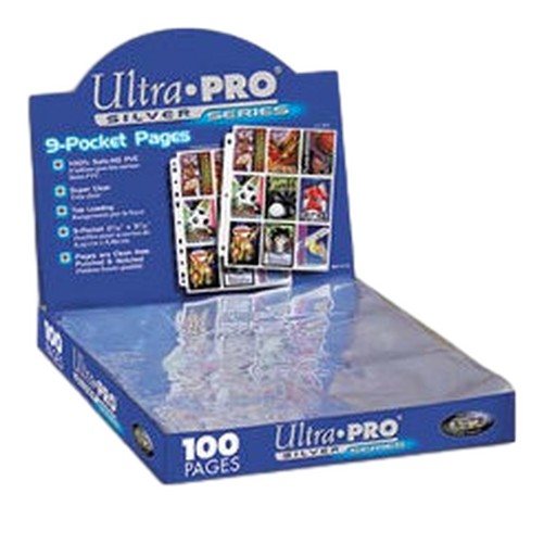 Battle Spirits Saga 100 Ultra Pro SILVER Nine Pocket Pages