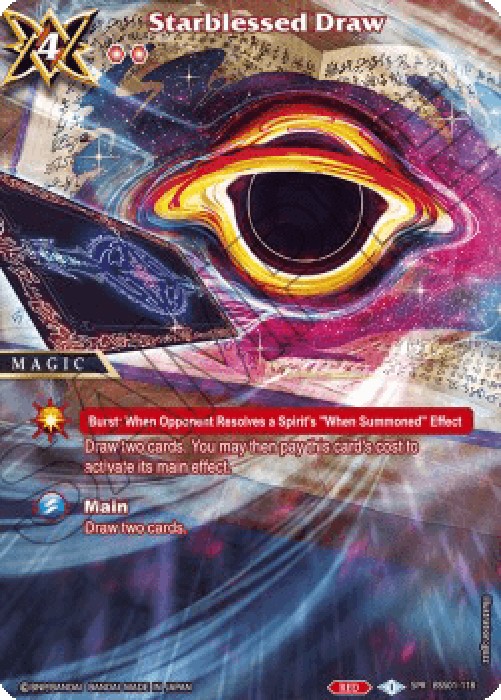 Battle Spirits Saga BSS01 Starblessed Draw (V.2 - Special Rare)