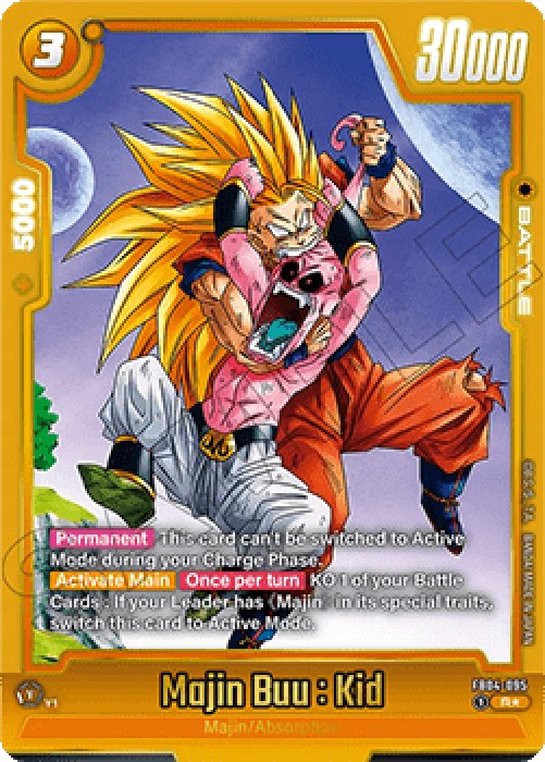 Dragon Ball Super FB07 Majin Buu : Kid (FB04-095) [Fusion World]