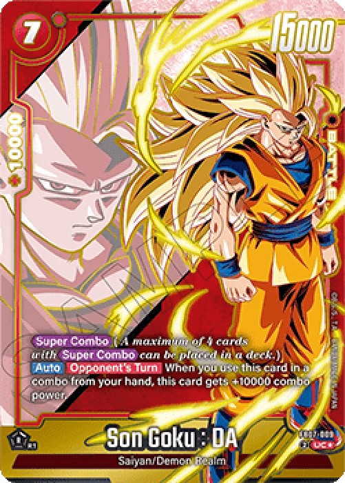 Dragon Ball Super FB07 Son Goku : DA (FB07-009) [Fusion World] (V.2 - Alter