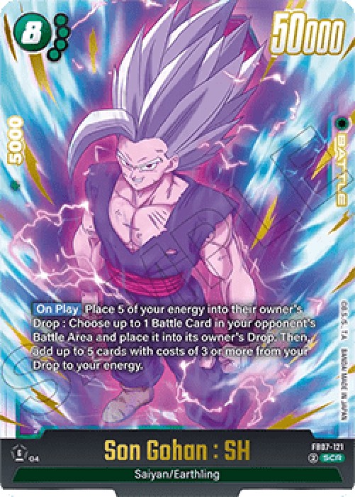 Dragon Ball Super FB07 Son Gohan : SH (FB07-121) [Fusion World] (V.1 - Secr
