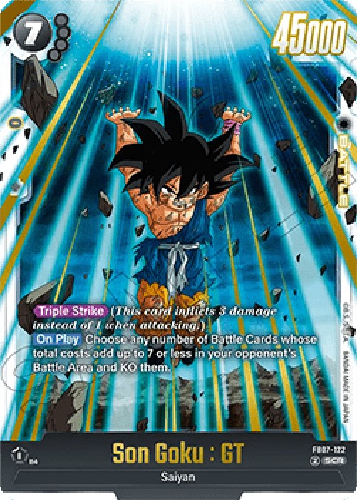 Dragon Ball Super FB07 Son Goku : GT (FB07-122) [Fusion World] (V.1 - Secre