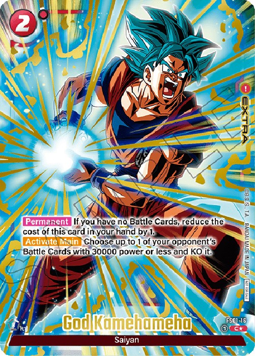 Dragon Ball Super FWUP God Kamehameha (FS01-16) [Fusion World] (V.2 - Commo