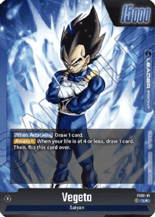Dragon Ball Super FWUP Vegeta // Vegeta (FS02-01) [Fusion World] (V.1 - Lea