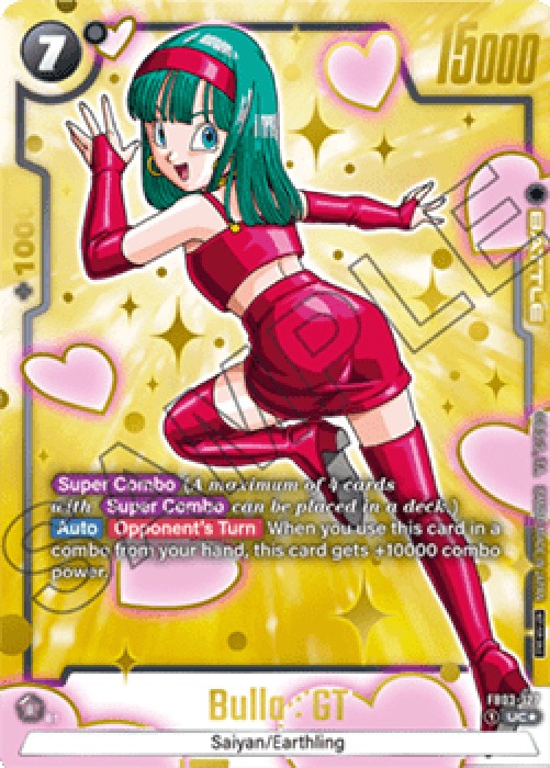 Dragon Ball Super FWUP Bulla : GT (FB03-127) [Fusion World] (V.1 - Uncommon