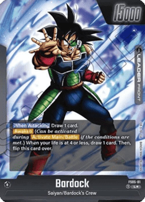 Dragon Ball Super FWUP Bardock // Bardock (FS05-01) [Fusion World] (V.1 - L