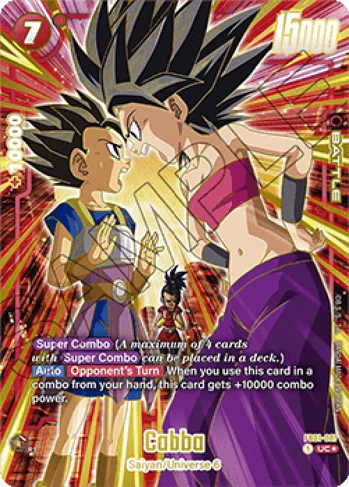 Dragon Ball Super FWUP Cabba (FB01-007) [Fusion World]
