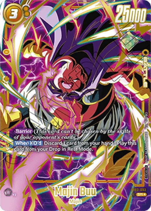 Dragon Ball Super FWUP Majin Buu (FB03-093) [Fusion World] (V.1 - Super Rar