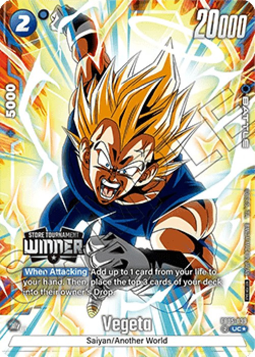 Dragon Ball Super FWUP Vegeta (FB05-039) [Fusion World] (V.2 - Uncommon)