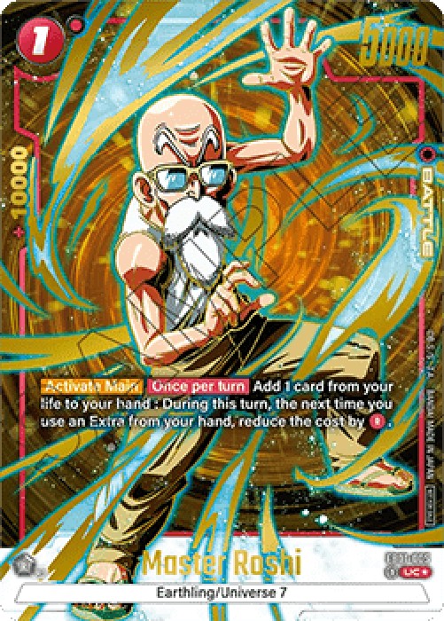 Dragon Ball Super FWUP Master Roshi (FB01-005) [Fusion World] (V.2 - Uncomm