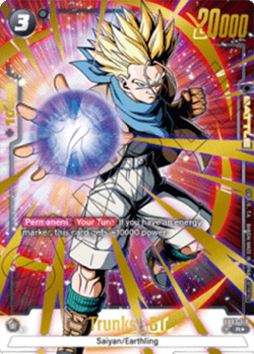 Dragon Ball Super FWUP Trunks : GT (FB03-119) [Fusion World] (V.2 - Rare)