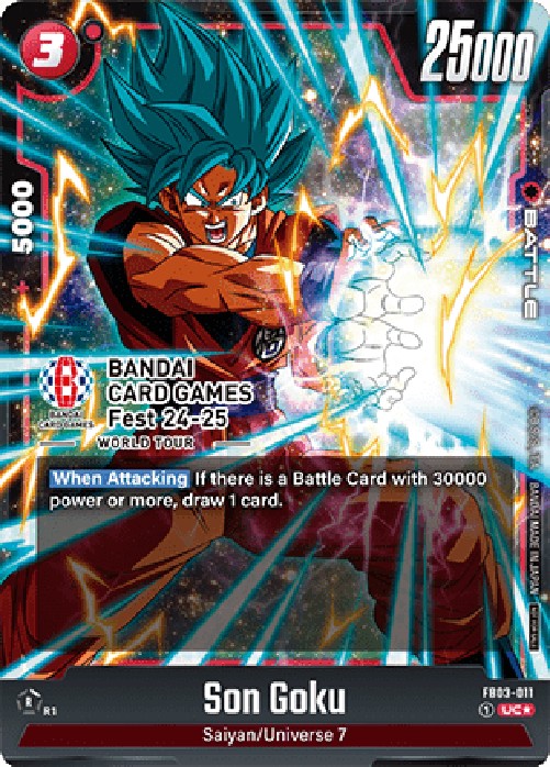 Dragon Ball Super FWUP Son Goku (FB03-011) [Fusion World] (V.3 - Uncommon)