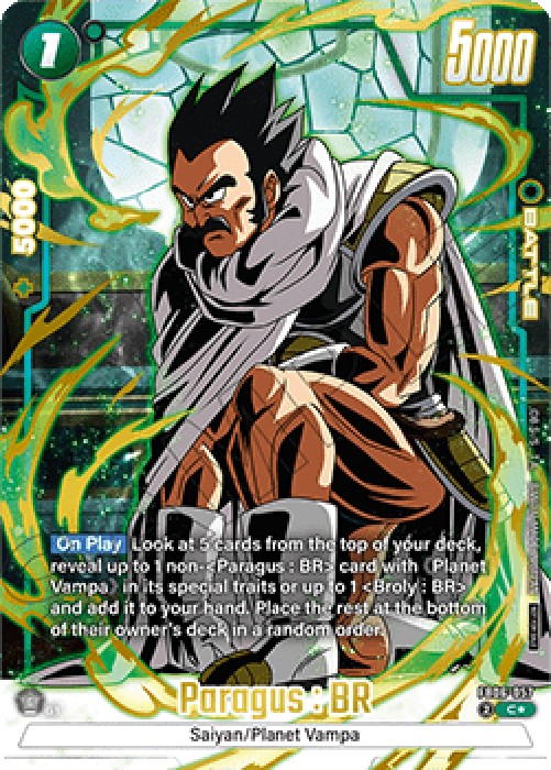 Dragon Ball Super FWUP Paragus : BR (FB06-057) [Fusion World] (V.2 - Common
