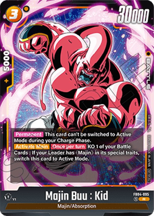 Dragon Ball Super FWUP Majin Buu : Kid (FB04-095) [Fusion World] (V.1 - Rar