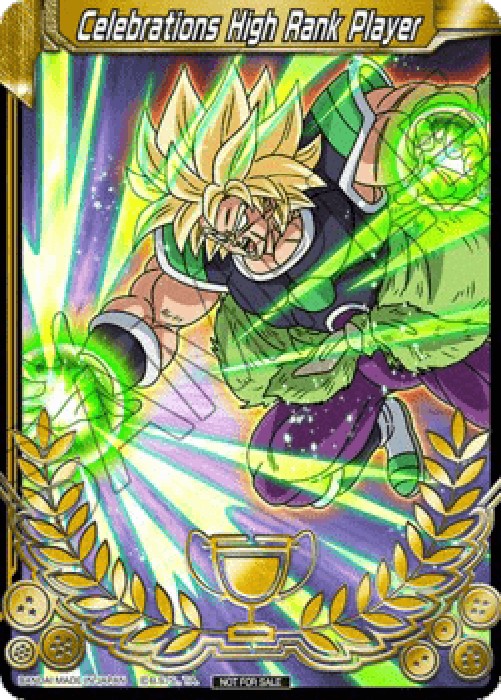 Dragon Ball Super UP Celebrations High Rank Player