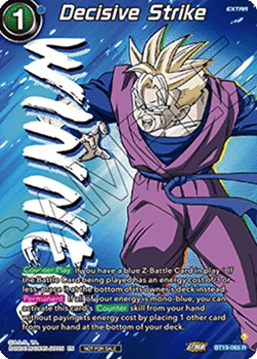 Dragon Ball Super UP Decisive Strike (V.2 - Rare)