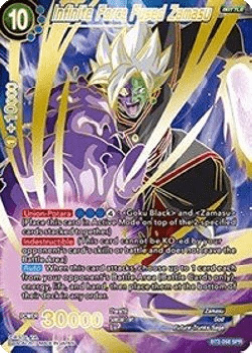 Dragon Ball Super BT2 Infinite Force Fused Zamasu (V.2 - Special Rare)