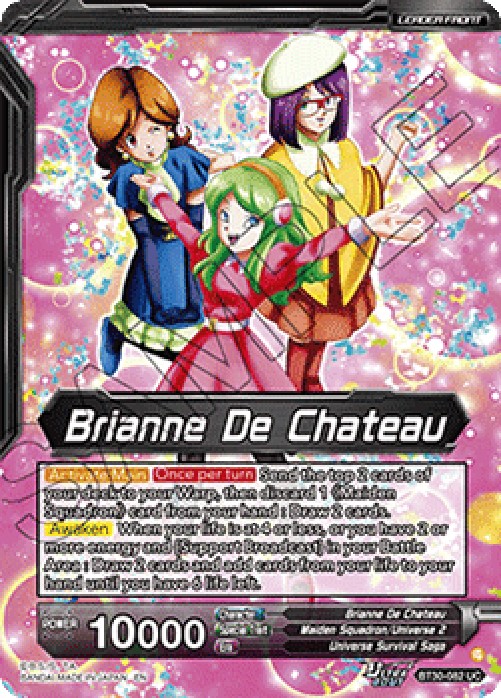 Dragon Ball Super BT30 Brianne De Chateau // The 2nd Universe's Witchy Warr