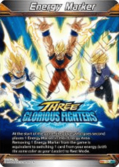 Dragon Ball Super BT30 Energy Marker (Three Glorious Fighters) (V.1 - Token