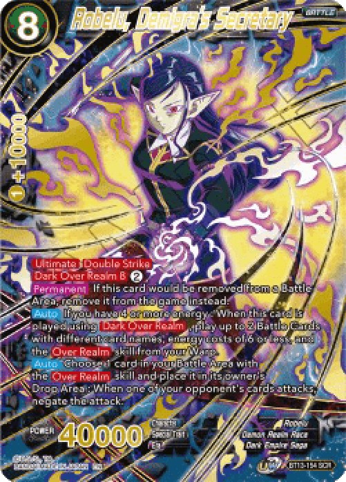 Dragon Ball Super BT13 Robelu, Demigra's Secretary