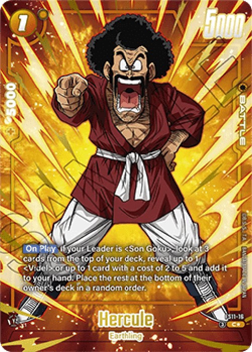 Dragon Ball Super FS11 Hercule (FS11-16) [Fusion World] (V.2 - Alternate Ar