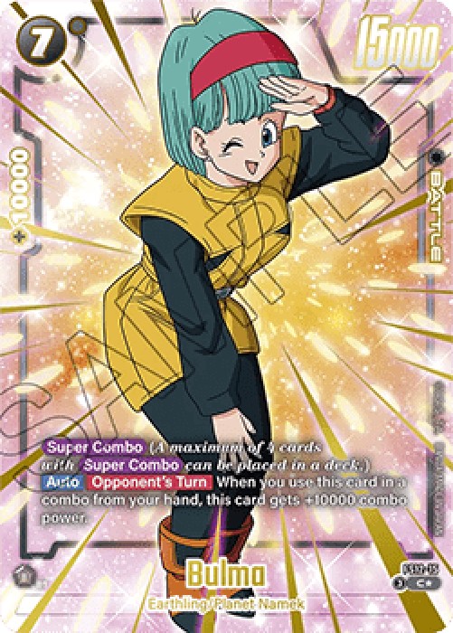 Dragon Ball Super FS12 Bulma (FS12-15) [Fusion World] (V.2 - Alternate Art)