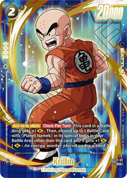 Dragon Ball Super FS12 Krillin (FS12-02) [Fusion World] (V.2 - Alternate Ar