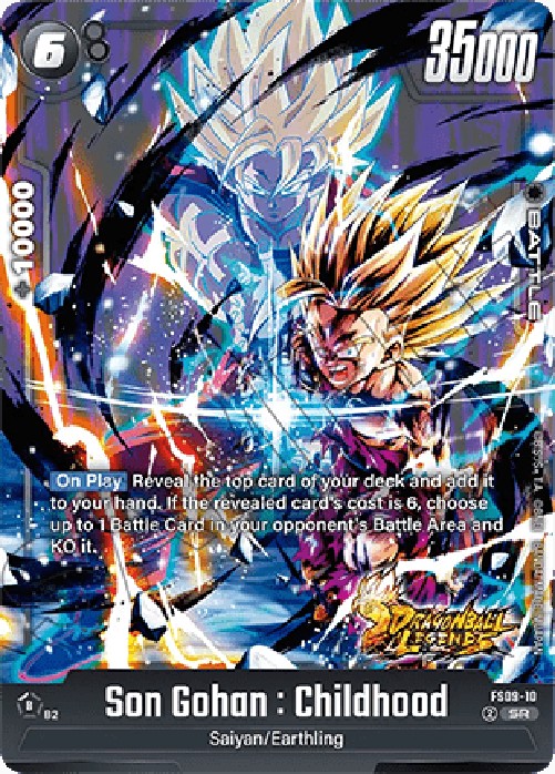 Dragon Ball Super FS09 Son Gohan : Childhood (FS09-10) [Fusion World]