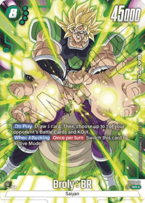 Dragon Ball Super FS03 Broly : BR (FS03-10) [Fusion World] (V.2 - Super Rar