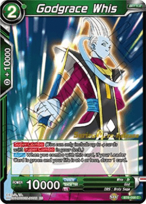 Dragon Ball Super BT6P Godgrace Whis