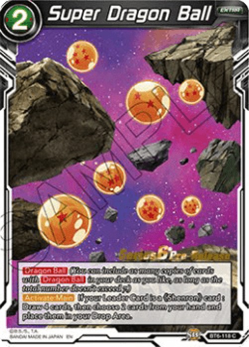Dragon Ball Super BT6P Super Dragon Ball