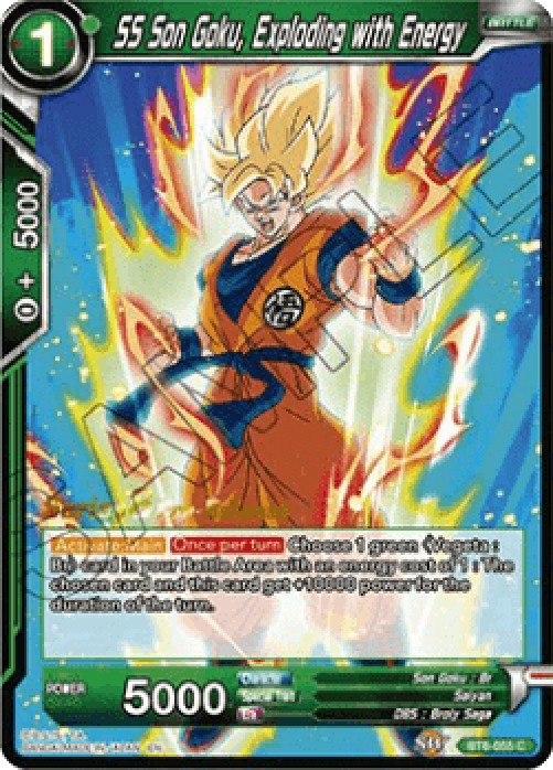 Dragon Ball Super BT6P SS Son Goku, Exploding with Energy