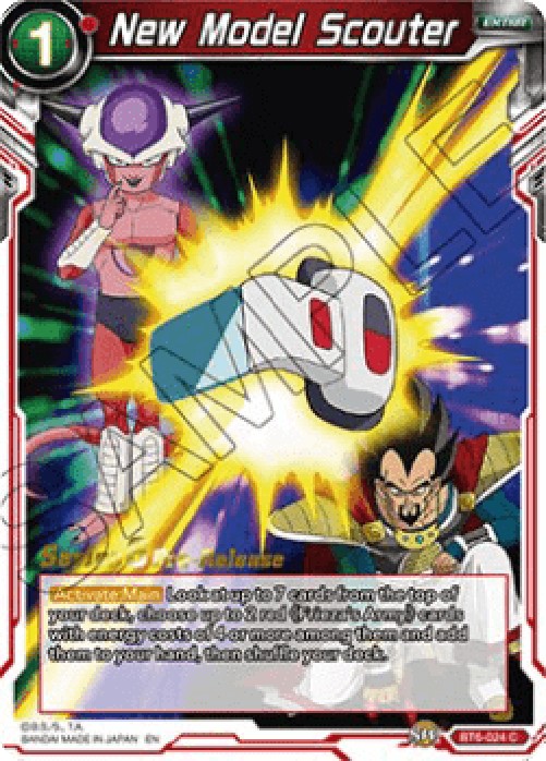 Dragon Ball Super BT6P New Model Scouter