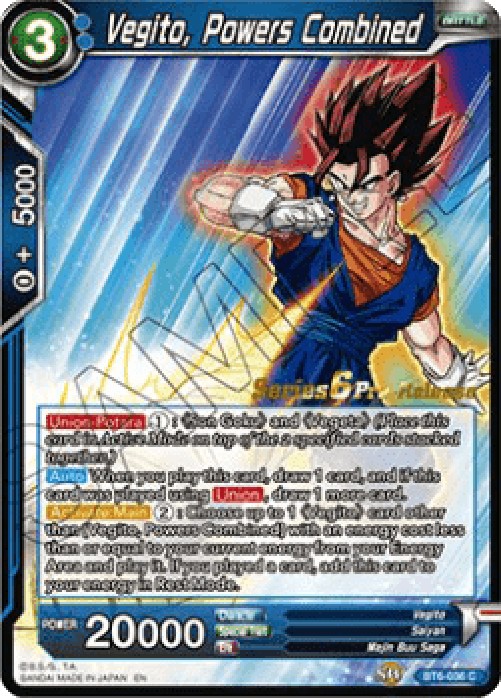 Dragon Ball Super BT6P Vegito, Powers Combined