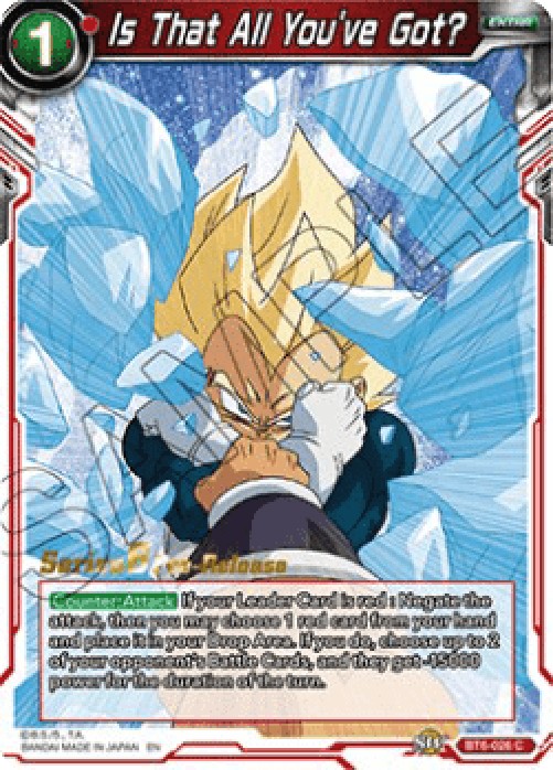 Dragon Ball Super BT6P Is That All You've Got?