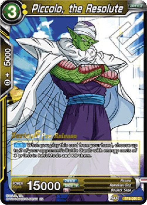 Dragon Ball Super BT6P Piccolo, the Resolute