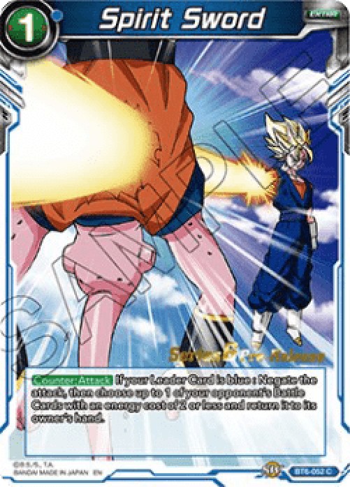 Dragon Ball Super BT6P Spirit Sword