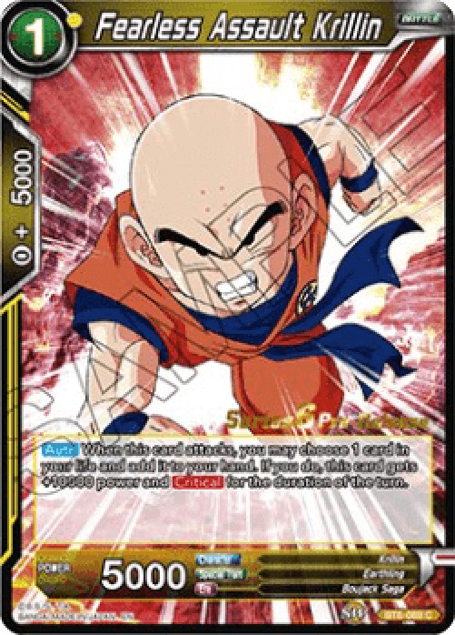 Dragon Ball Super BT6P Fearless Assault Krillin