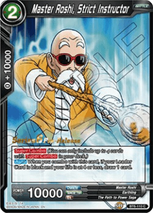 Dragon Ball Super BT6P Master Roshi, Strict Instructor