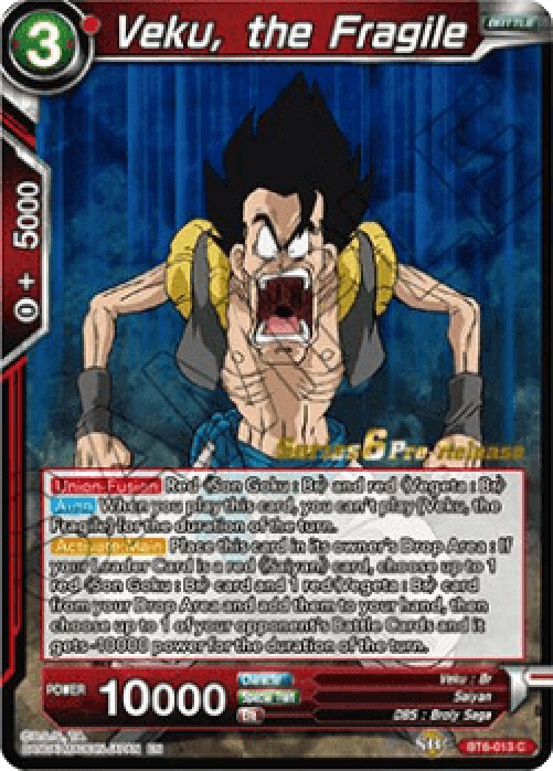 Dragon Ball Super BT6P Veku, the Fragile