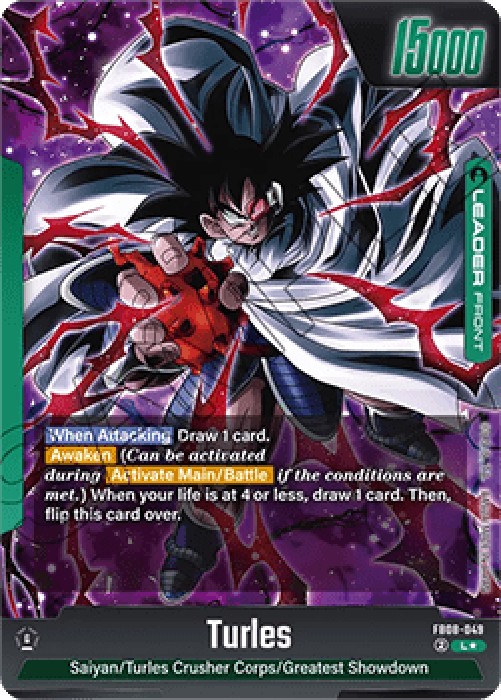 Dragon Ball Super FB08 Turles // Turles (FB08-049) [Fusion World] (V.2 - Al