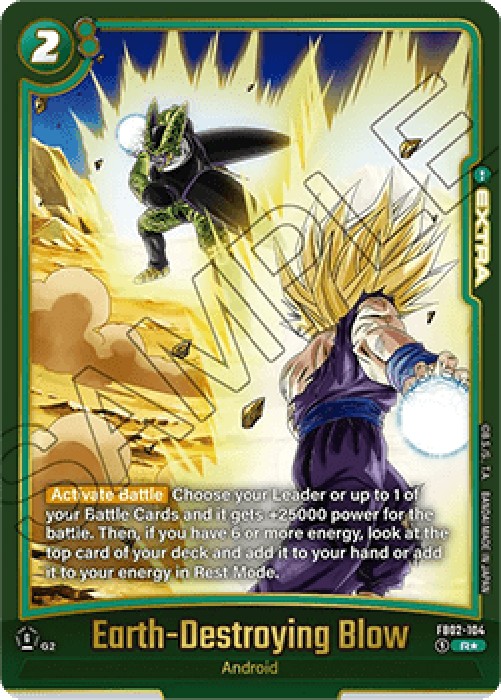 Dragon Ball Super FB08 Earth-Destroying Blow (FB02-104) [Fusion World]