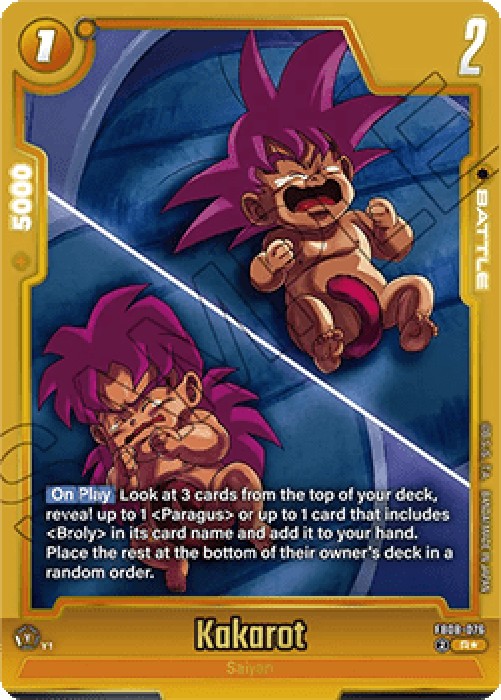 Dragon Ball Super FB08 Kakarot (FB08-076) [Fusion World] (V.2 - Alternate A