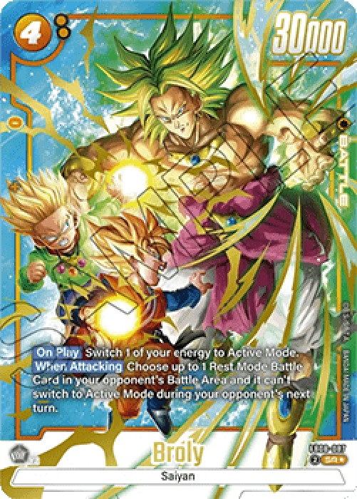 Dragon Ball Super FB08 Broly (FB08-087) [Fusion World] (V.2 - Alternate Art