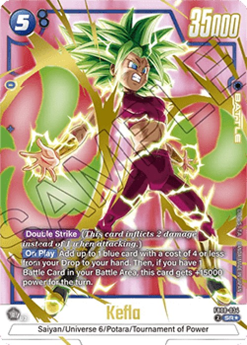 Dragon Ball Super FB08 Kefla (FB08-034) [Fusion World] (V.2 - Alternate Art