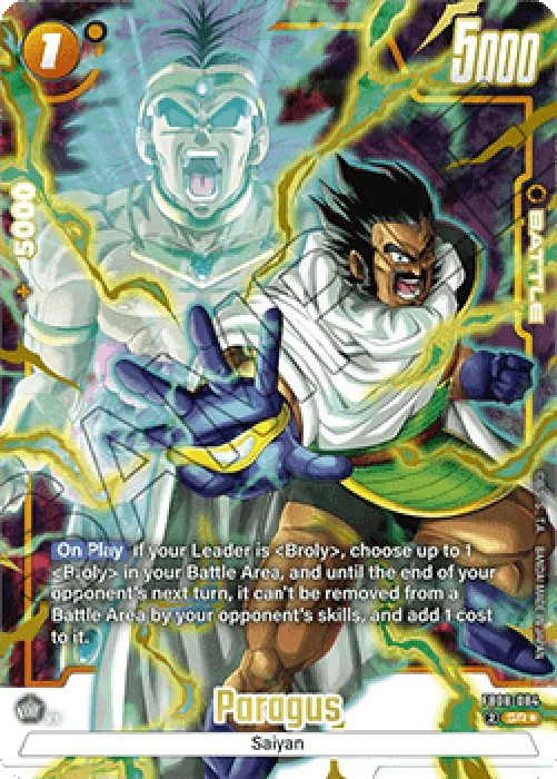 Dragon Ball Super FB08 Paragus (FB08-084) [Fusion World] (V.2 - Alternate A