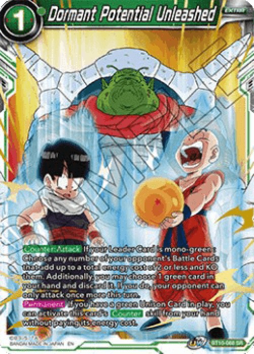Dragon Ball Super BT10 Dormant Potential Unleashed